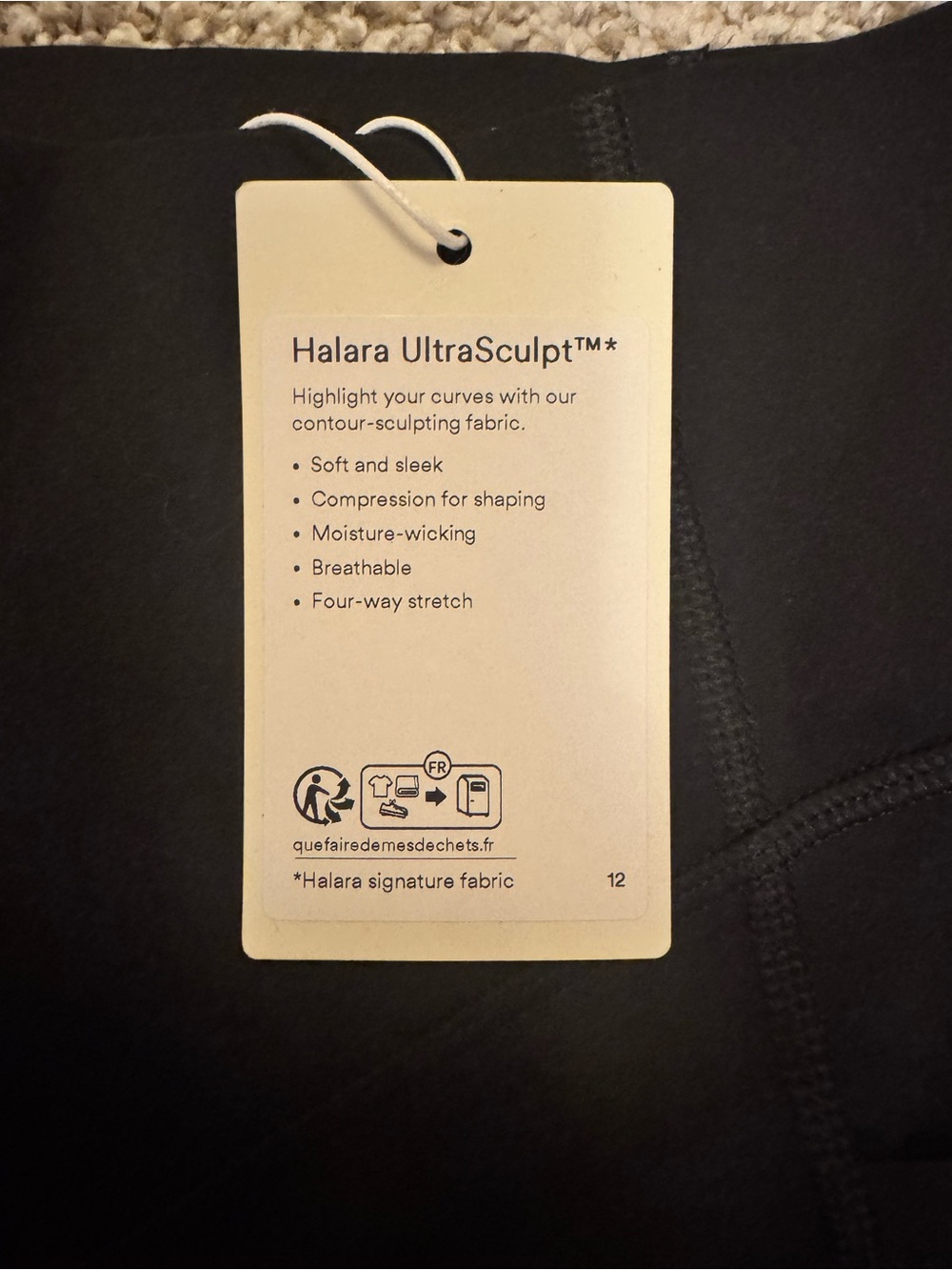 HALARA Black UltraSculpt Women's Athletic Shorts